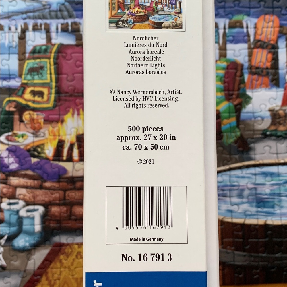 Ravensburger Northern Lights Puzzle - 500 Pieces - Picture 4 of 12